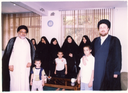 دیدار با امام جماعت شیعیان عربستان در جماران -05-84