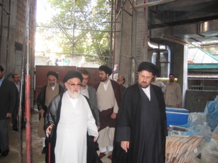بازدید از مراحل احداث مسجد جامع جماران 30-06-86